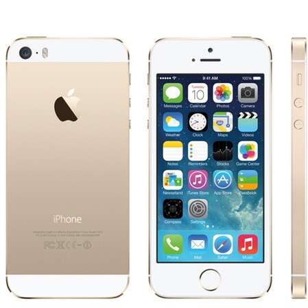 Смартфон Apple iPhone 5s восстановленный FF354RU/A 16GB Gold 