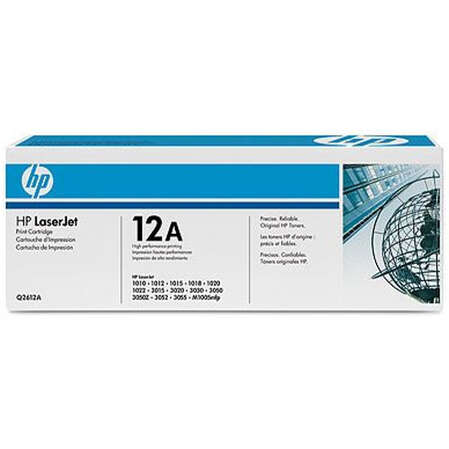 Картридж HP Q2612AF для LJ 1022/1020/1012/1015/3030/3050 двойная упаковка