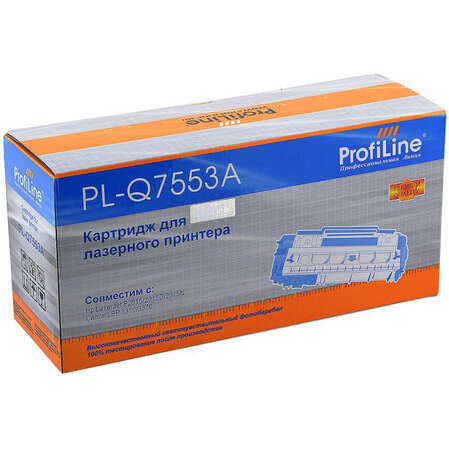 Картридж ProfiLine PL- Q7553A для HP P2015/2015d/2015n/m2727/m2727nf/m2727nfs, Сanon 3310/3370 (3000стр)