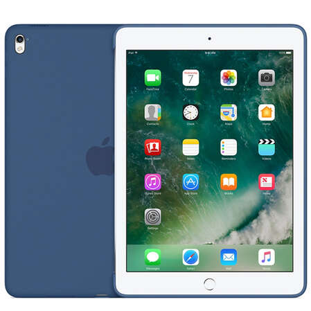 Чехол для iPad Pro 9.7 Apple Silicone Case Ocean Blue