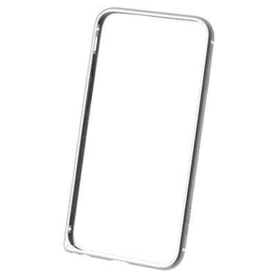 Бампер для iPhone 6 / iPhone 6s  Deppa Alum Bumper Silver с пленкой