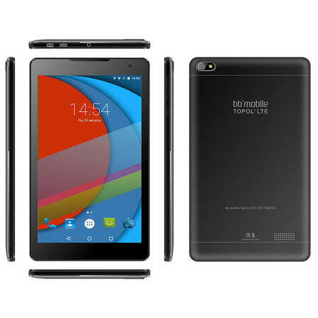 Планшет bb-mobile Techno 8.0 LTE Topol' TQ863Q черный