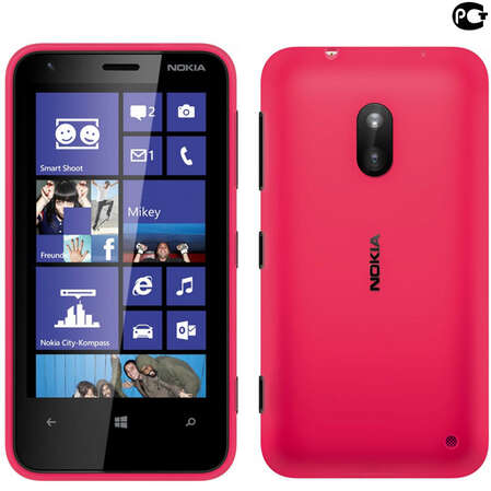 Смартфон Nokia Lumia 620 Magenta