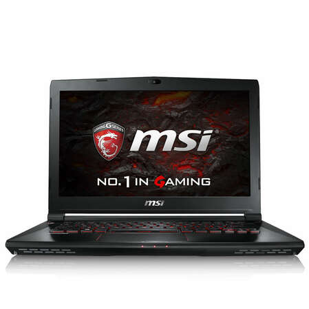 Ноутбук MSI GS43VR 6RE-020RU Core i7 6700HQ/16Gb/1Tb+128Gb SSD/NV GTX1060 6Gb/14" FullHD/Win10 Black