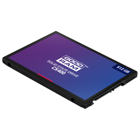 Внутренний SSD-накопитель 512Gb GOODRAM CX400 (SSDPR-CX400-512) SATA3 2.5"