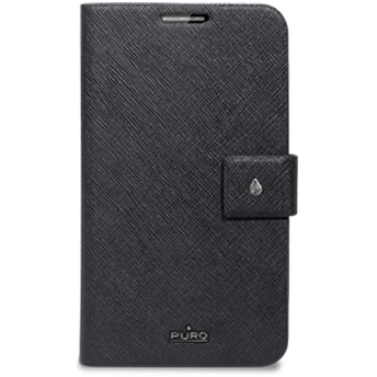 Чехол для Galaxy Note N7000 PURO Booklet Slim черный