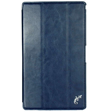 Чехол для Sony Xperia Tablet Z3 Compact G-case Slim Premium, эко кожа, синий