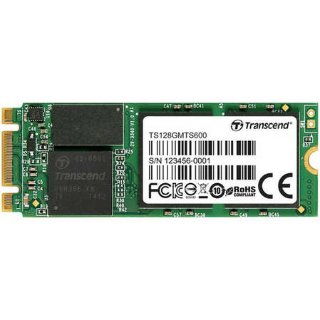 Внутренний SSD-накопитель 128Gb Transcend 2260 TS128GMTS600 M.2 SATA3