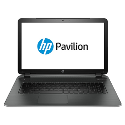 Ноутбук HP Pavilion 17-f060sr Core i7-4510U/12Gb/1Tb/DVD/GT840M 2Gb/17.3"/HD/1366x768/Win 8.1/natural silver/BT2.1/6c/WiFi/Cam