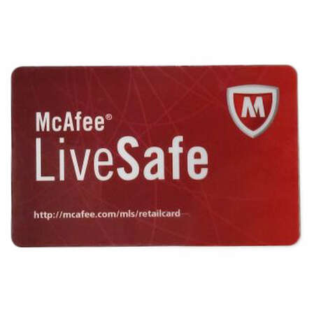 Антивирус McAfee LiveSafe Promo Card 