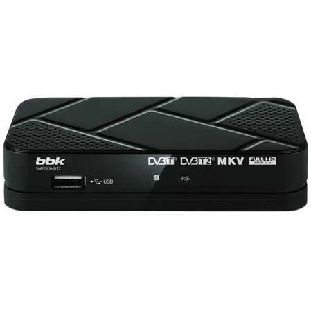 Ресивер BBK SMP023HDT2 черный DVB-T2