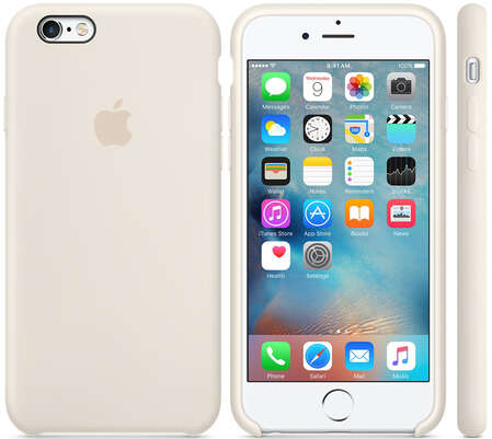Чехол для Apple iPhone 6 / iPhone 6s Silicone Case Antique White 