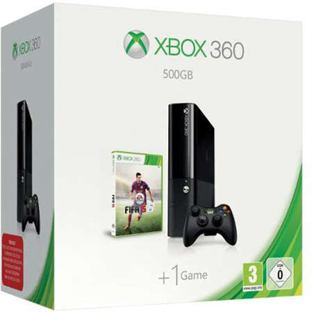 Игровая приставка Microsoft Xbox 360 E 500GB + Fifa15