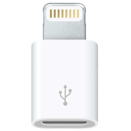 Переходник для iPad/iPhone Lightning to Micro USB адаптер Apple MD820 