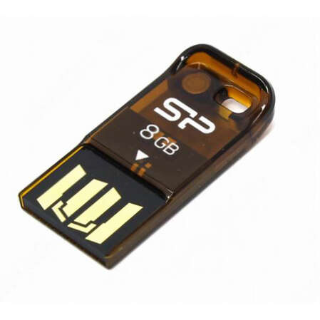 USB Flash накопитель 8GB Silicon Power Touch T02 (SP008GBUF2T02V1O) USB 2.0 Оранжевый
