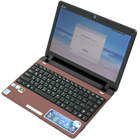 Нетбук Asus EEE PC 1201PN Red Atom-N450/2G/250G/12,1"/NVidia ION2/WiFi/BT/cam/4400mAh/Win7 Starter/(8R)