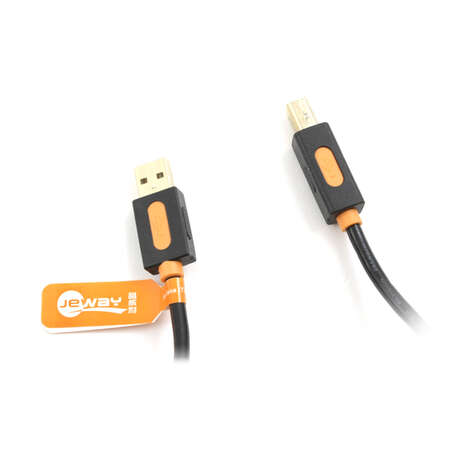 Кабель USB2.0 тип А(m)-B(m) 3.0м Jeway Блистер