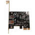 Контроллер Asia PCIE 2P USB3.0, 2 port USB3.0, PCI-E