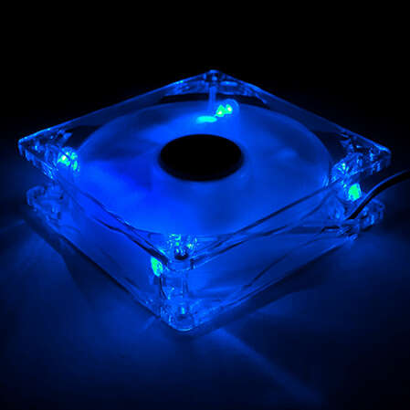 Вентилятор 92x92 Zalman (ZM-F2 LED(SF)) Blue