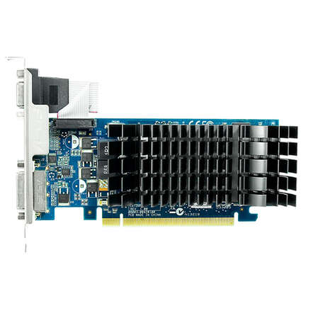 Видеокарта ASUS GeForce GT 210 1024Mb, EN210 Silent/DI/1GD3/V2(LP) DVI, VGA, HDMI Ret 
