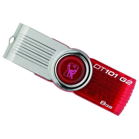 USB Flash накопитель 8GB Kingston DataTraveler 101 G2 ( DT101G2/8GB ) USB 2.0 Красный