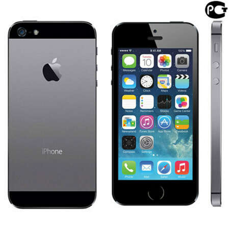 Смартфон Apple iPhone 5s 64GB Space Gray (ME438RU) LTE
