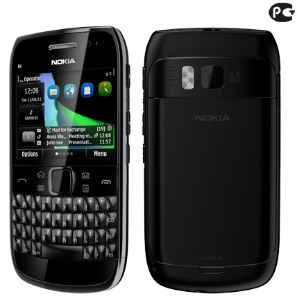 Смартфон Nokia E6-00 black