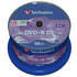 Оптический диск DVD+R диск Verbatim DualLayer 8,5Gb 8x 50шт. CakeBox (43758)