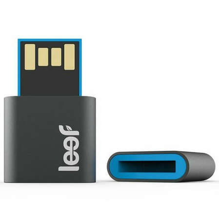 USB Flash накопитель 16GB Leef Fuse (LFFUS-016GBR) Магнитный Black/Blue