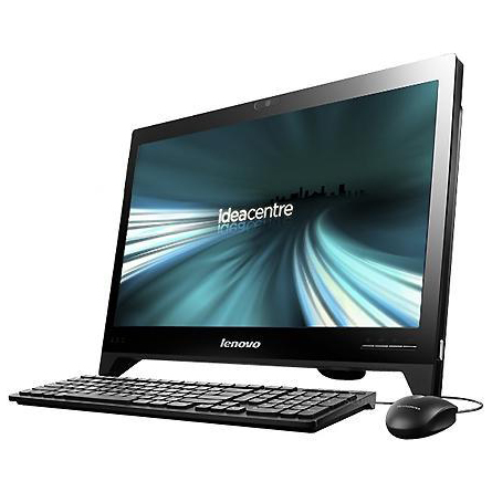 Моноблок Lenovo IdeaCentre C255 E1-2500/4Gb/500Gb/HD8240/DVDRW/W8SL64/WiFi/black 1366*768/клавиатура+мышь черный 18.5"