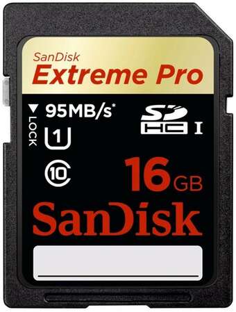 SecureDigital 16Gb SanDisk Extreme Pro SDHC Class 10 UHS-I (SDSDXPA-016G-X46)