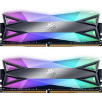 Модуль памяти DIMM 32Gb 2х16Gb DDR4 PC28800 3600MHz ADATA XPG Spectrix D60G RGB Grey (AX4U360016G18I-DT60)
