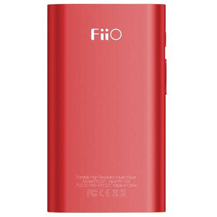 MP3-плеер Fiio X1 II, красный