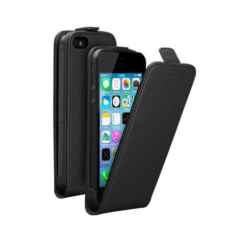 Чехол для iPhone 5/iPhone 5S Deppa Flip Cover, черный