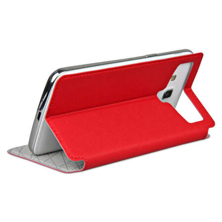 Чехол для мобильного телефона Partner Book-case размер 3.8", красный