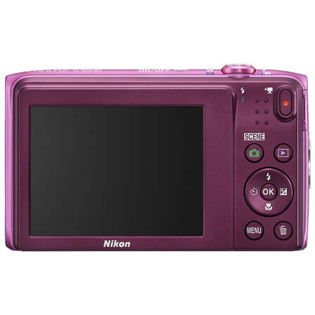Компактная фотокамера Nikon Coolpix S3600 pink