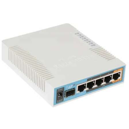 Беспроводной маршрутизатор MikroTik RB962UiGS-5HacT2HnT 802.11ac 2.4 и 5ГГц 5xGLAN USB