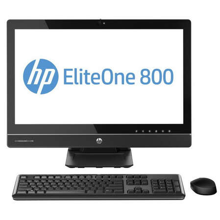 Моноблок HP EliteOne 800 21.5" IPS i7 4770S/4Gb/500Gb 7.2k/DVDRW/MCR/W8.1Pro64dng/WiFi/250cd/1000:1/Web/клавиатура/мышь /USB 3.0/Displayport