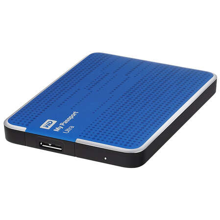 Внешний жесткий диск 2.5" 500Gb WD My Passport Ultra WDBLNP5000ABL-EEUE USB3.0 Синий
