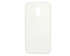 Чехол для Meizu MX5 Gecko Силиконовая накладка, прозрачно-глянцевая, белая  