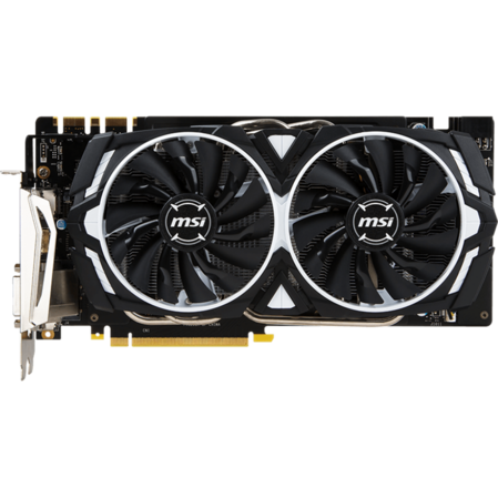 Видеокарта MSI GeForce GTX 1070 8192Mb, Armor 8G OC DVI-D, HDMI, 3xDP Ret