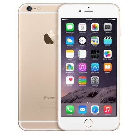 Смартфон Apple iPhone 6 Plus 64GB Gold (MGAK2RU/A) 