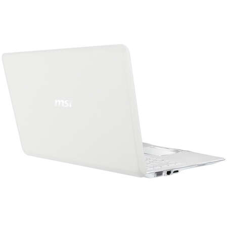 Ноутбук MSI X-Slim X370-476RU AMD E1 1200/2Gb/320Gb/AMD HD7310/13.3"/WF/Cam/Win7 St White