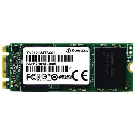 Внутренний SSD-накопитель 512Gb Transcend 2260 TS512GMTS600 M.2 SATA3
