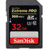 Карта памяти SecureDigital 32Gb SanDisk Extreme Pro SDHC Class 10 UHS-II U3 (SDSDXPK-032G-GN4IN)