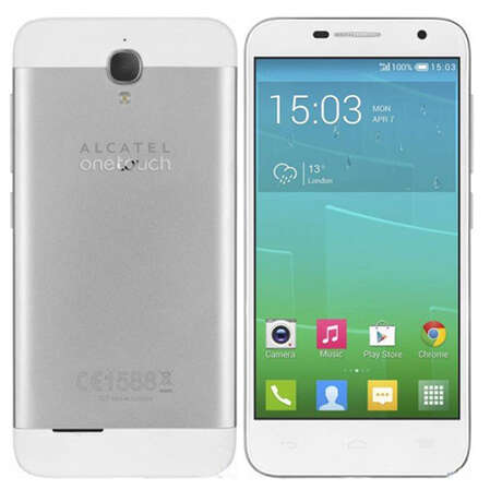Смартфон Alcatel One Touch 6016D Idol 2 mini White Silver