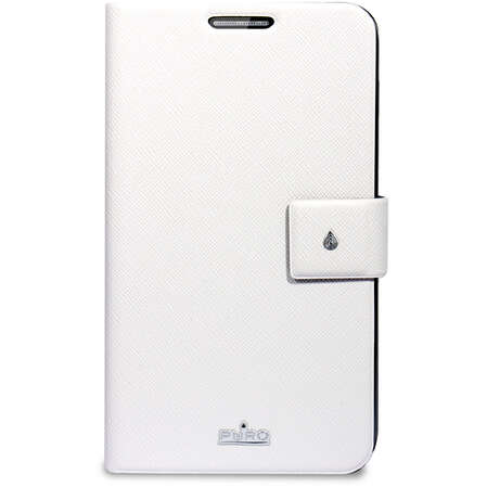 Чехол для Galaxy Note N7000 PURO Booklet Slim белый