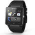 Умные часы Sony Smartwatch SW2 резиновый ремешок, черные