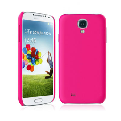 Чехол для Samsung Galaxy S4 i9500/i9505 Deppa Air Case и защитная пленка розовый