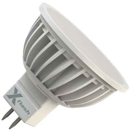 Светодиодная лампа LED лампа X-flash MR16 GU5.3 3W 220V 43019 желтый свет, матовая